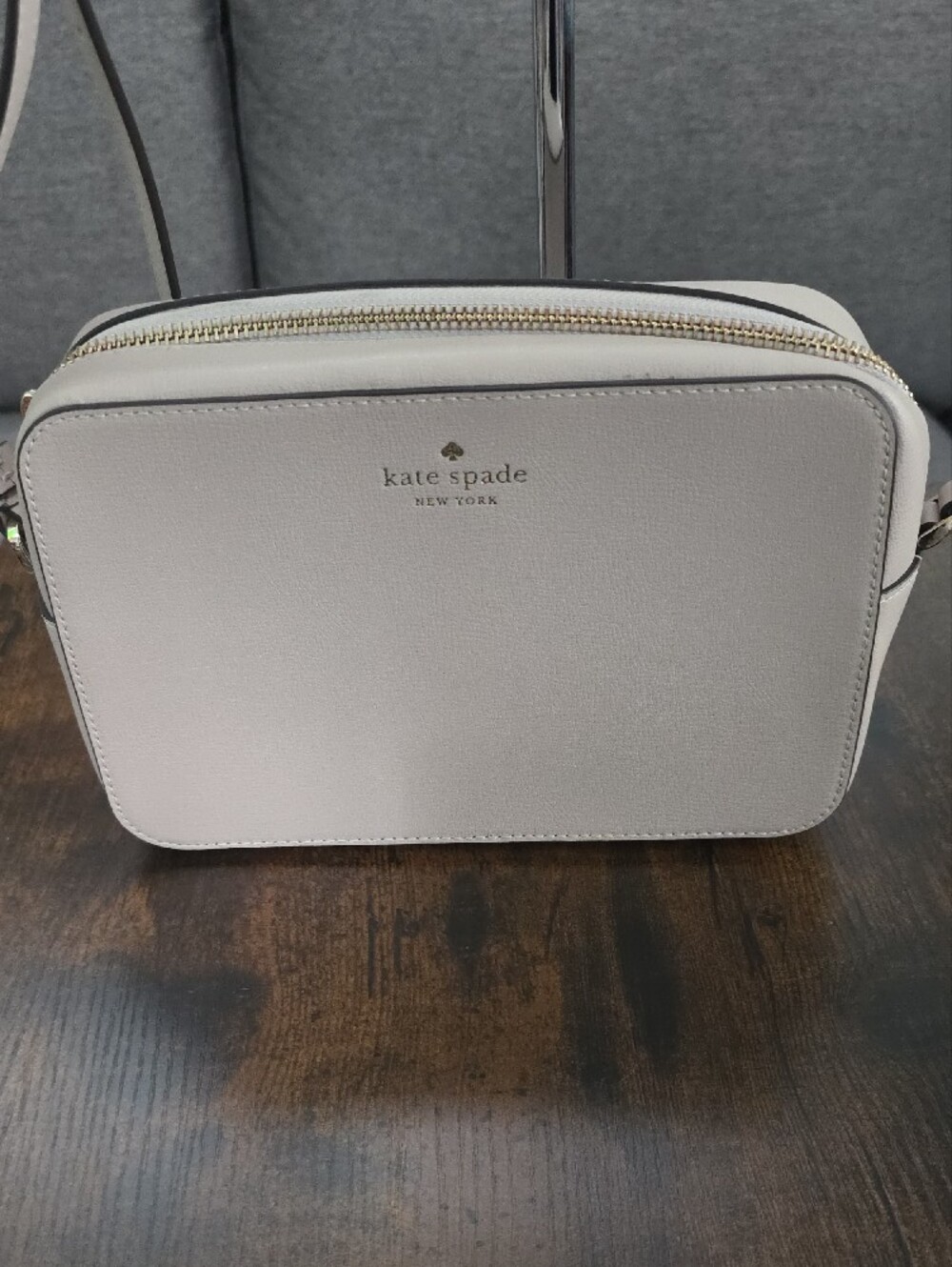 kate spade Light Blush Leather Crossbody Camera Bag - Picture 2 of 11